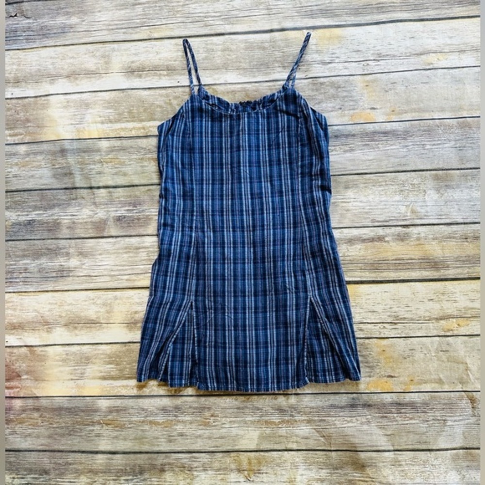 Girls adorable plaid romper! Size 9-10